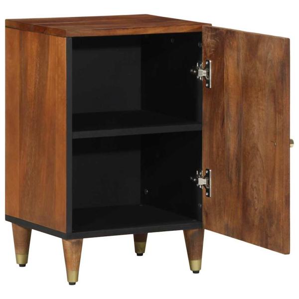 Badezimmer Schrank Honigbraun Massivholz Akazie 38 x 33 x 58 cm