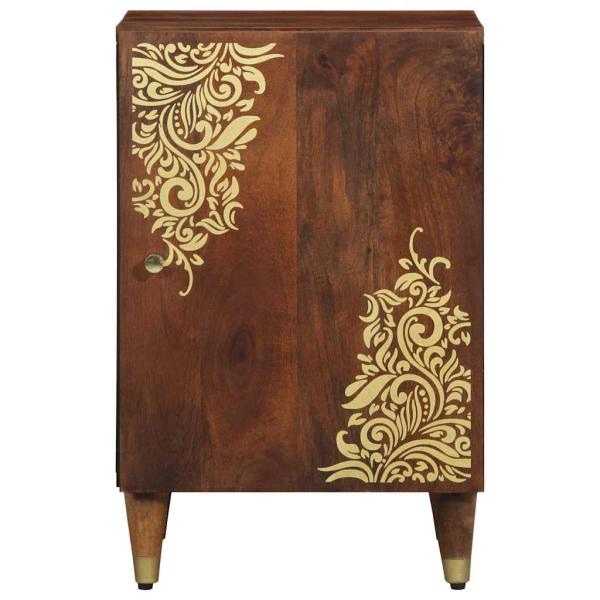 Badezimmer Schrank Honigbraun Massivholz Akazie 38 x 33 x 58 cm