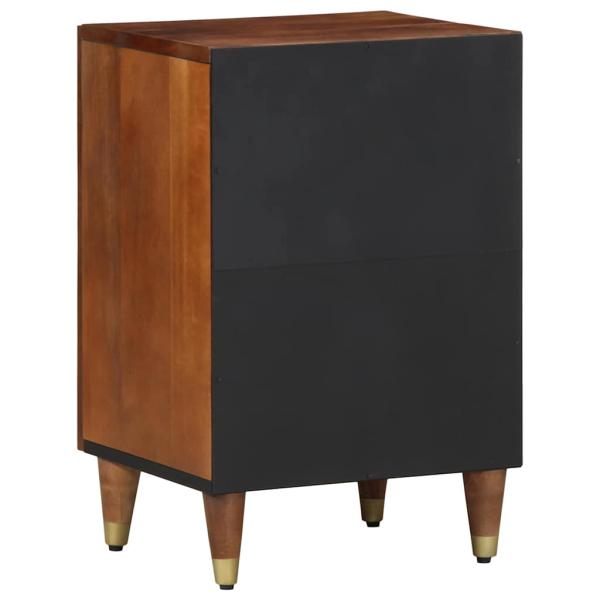 Badezimmer Schrank Honigbraun Massivholz Akazie 38 x 33 x 58 cm