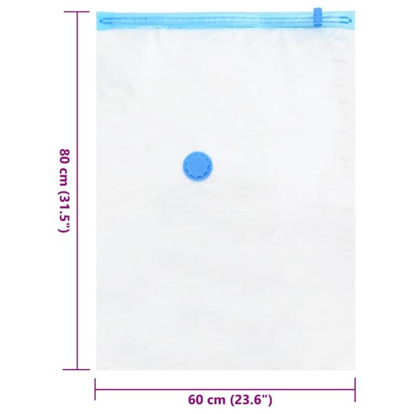 Vakuum-Taschen 5er Pack 80x60 cm