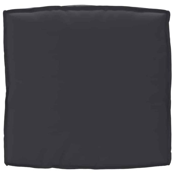 ARDEBO.de - Pallet Kissen für Sitz Schwarz 80x80x12 cm Oxford Gewebe