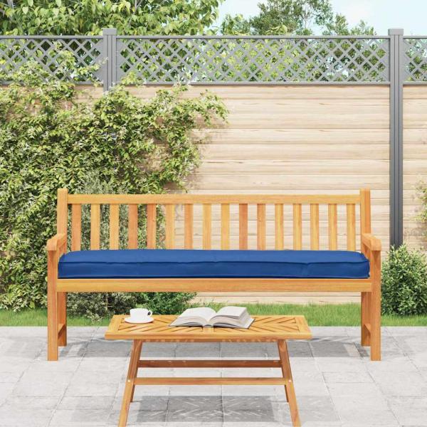 Outdoor-Kissen Set aus 2 Königsblau Polyester Standard