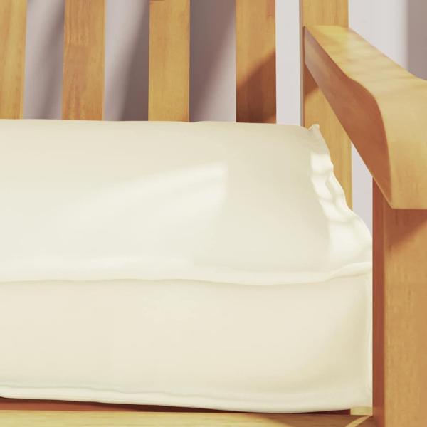 Palettenkissenset 2 stk. Oxford-Stoff Creme 200 x 40 x 8 cm