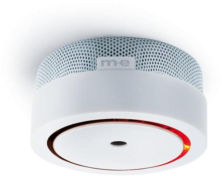 ARDEBO.de M-E RM-810 VDS-Rauchmelder Mini mit Easy Test, weiß (20570)