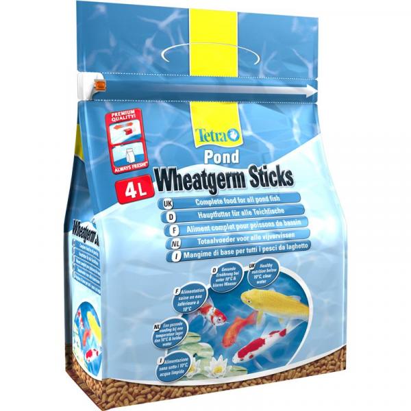 ARDEBO.de Tetra Pond Wheatgerm Sticks 4 Liter