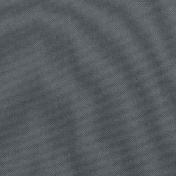 Pallet Kissen für Sitz 4 Stück Anthrazit 40x40x8 cm Oxford-Stoff
