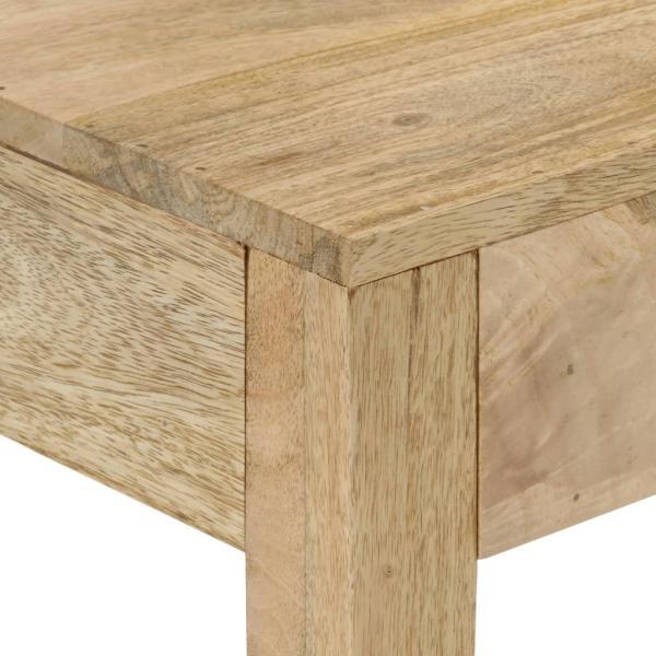 Konsolentisch 110x30x75 cm Gebleichtes Massivholz Mango