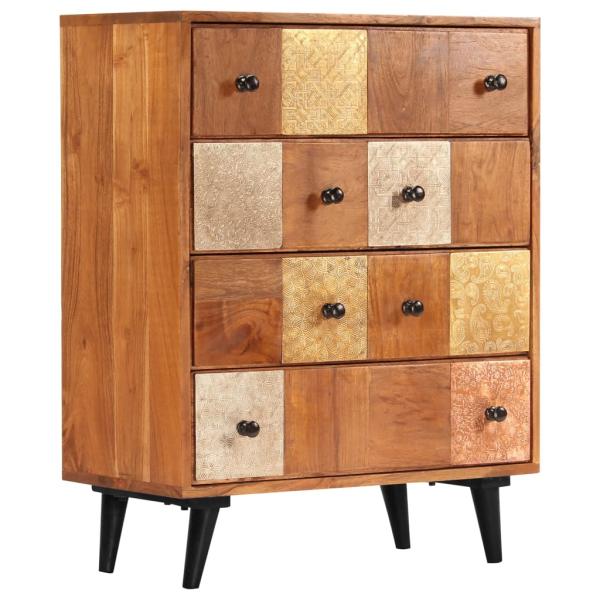 ARDEBO.de - Kommode 60x30x75 cm Massivholz Akazie