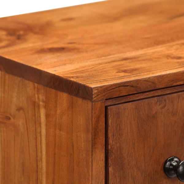 Kommode 60x30x75 cm Massivholz Akazie
