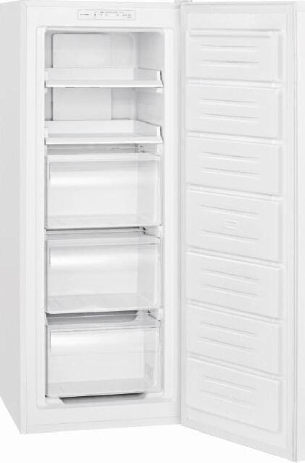 Bomann GS 7362 Stand Gefrierschrank, 54 cm breit, 161 L, Total No Frost, 3 Gefrierschubladen, 2 Gefriertabletts, weiß (773620)