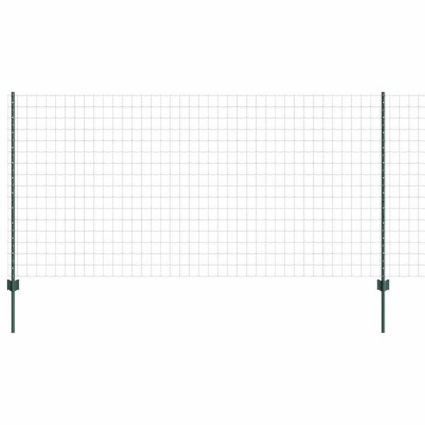 Gartenzaun-Set Set mit 2 Grün Polyethylen 25 x 1,2 m Langlebig