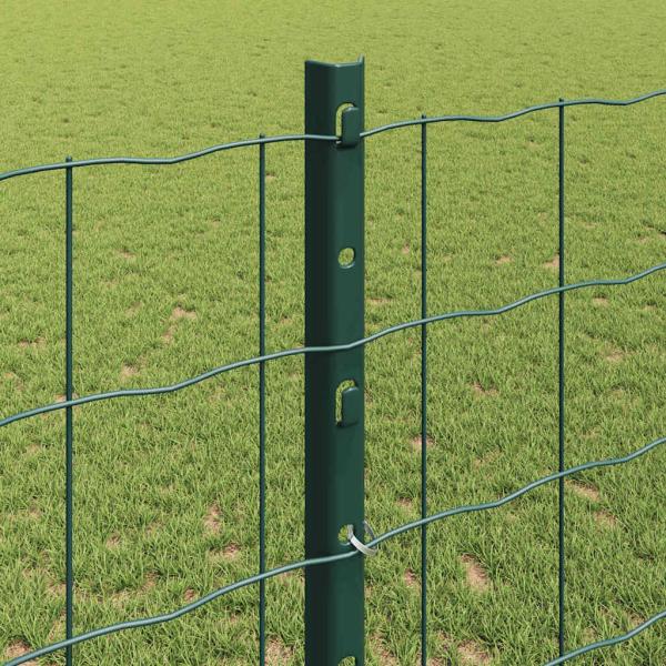 Gartenzaun-Set Set mit 2 Grün Polyethylen 25 x 1,2 m Langlebig