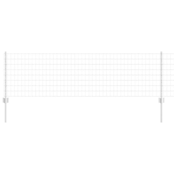 Euro Zaunset Set aus 2 Verzinkter Stahl 10 x 0.6 m Robust