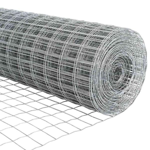 Euro Zaunset Set aus 2 Verzinkter Stahl 10 x 0.6 m Robust