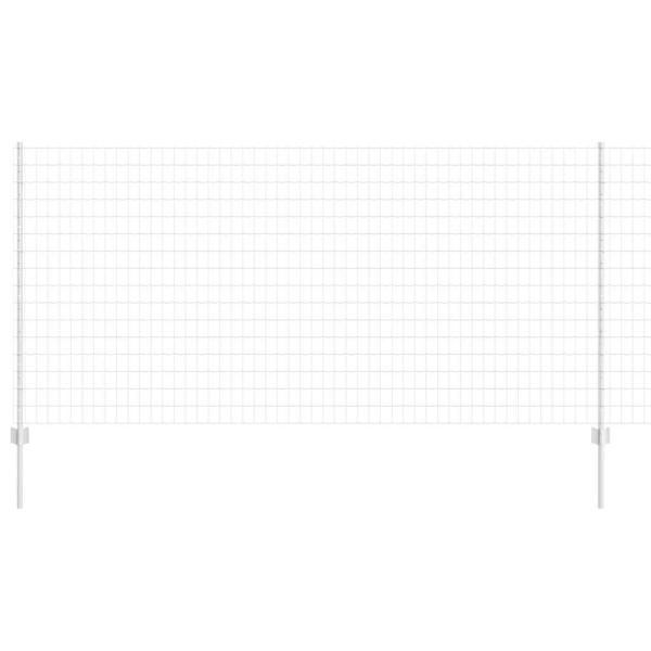 Gartenzaunrollen Set 2er Set Verzinkter Stahl 10 x 1,2 m