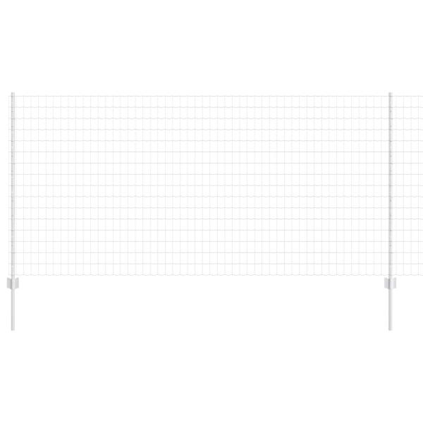 Gartenzaunrollen Set 2er Set Verzinkter Stahl 10 x 1,2 m