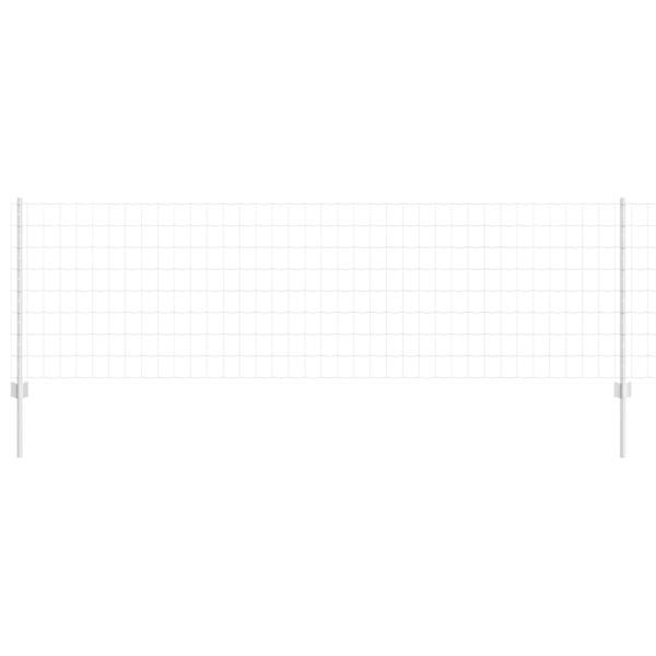 Gartenzaun-Set Set aus 2 Feuerverzinkter Stahl 10m x 0.8m