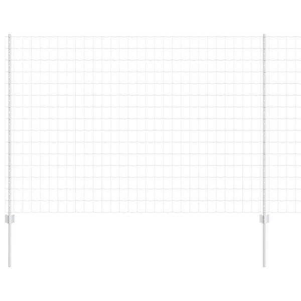Gartenzaun Set Set aus 2 Verzinkter Stahl 10 x 1,6 m Langlebig