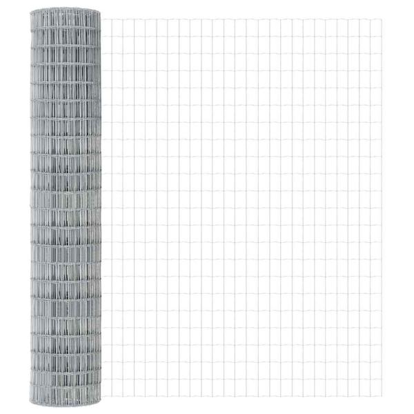 Gartenzaun Set Set aus 2 Verzinkter Stahl 10 x 1,6 m Langlebig
