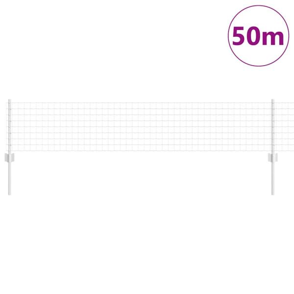 Euro-Zaun Set von 3 Verzinkter Stahl 50 x 0,4 m Robust