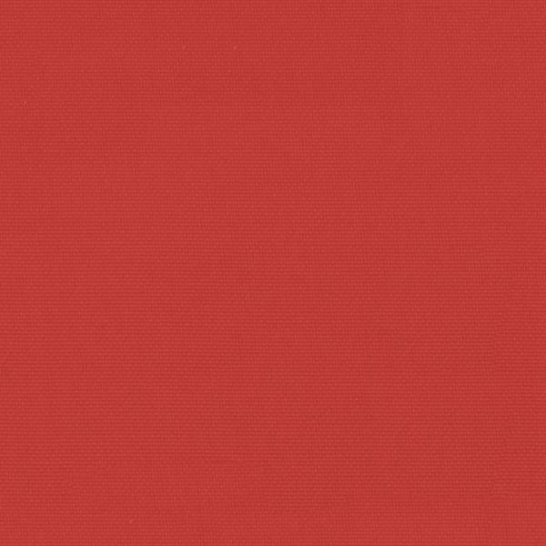 Klappbare Sonnenliege mit Rädern & Kissen Rot Massivholz Akazie