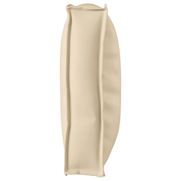 Palettenkissen für Sitz/Rückenlehne Beige 120x60x12 cm Oxford-Stoff