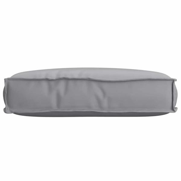 ARDEBO.de - Pallet Kissen für Sitz Grau 60x40x8 cm Oxford-Stoff