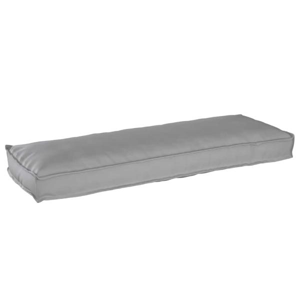 ARDEBO.de - Pallet Kissen für Bank Grau 120x40x8 cm Oxford Stoff