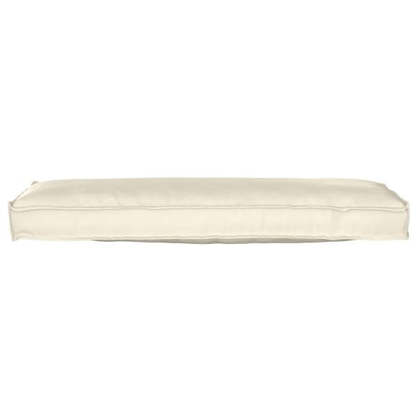 Pallet Cushion für Bank Creme 120x40x8 cm Oxford-Stoff