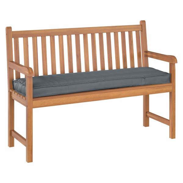 ARDEBO.de - Kissen Anthrazit Polyester 140 cm x 40 cm x 8 cm
