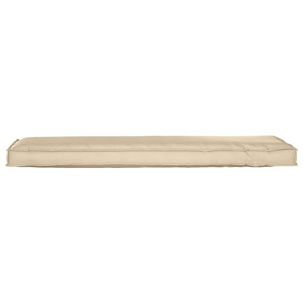 Außenkissen Beige Polyester 40 x 140 cm Abnehmbare Bezüge