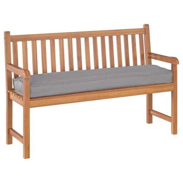 Outdoorkissen Grau Polyester 150 cm x 40 cm x 7 cm Kissen