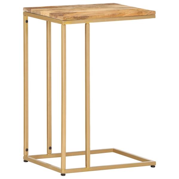 Beistelltisch 35x45x65 cm Massivholz Mango