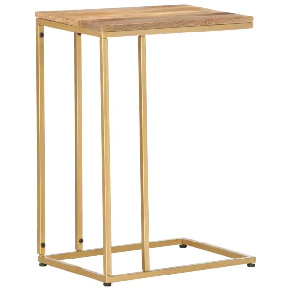 Beistelltisch 35x45x65 cm Massivholz Mango