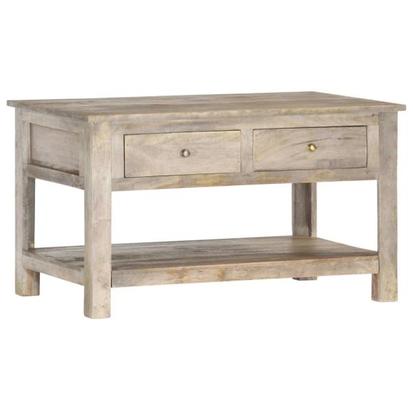 ARDEBO.de - Couchtisch 82x52x47 cm Massivholz Mango