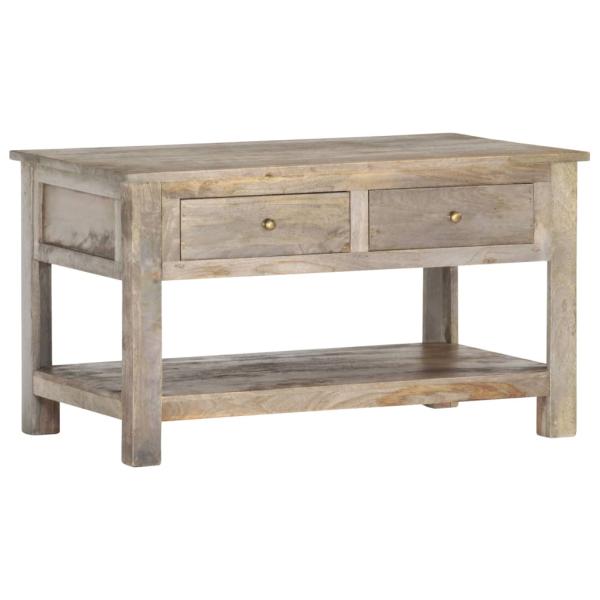 Couchtisch 82x52x47 cm Massivholz Mango