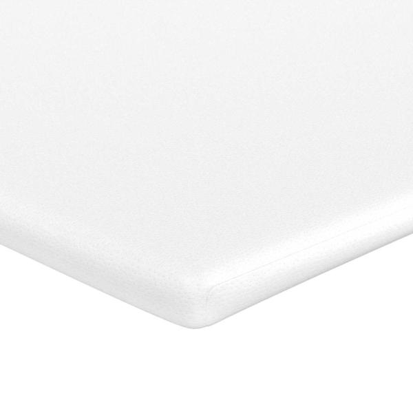 Boxspringbett mit Matratze Hellgrau 90x200 cm Cordstoff