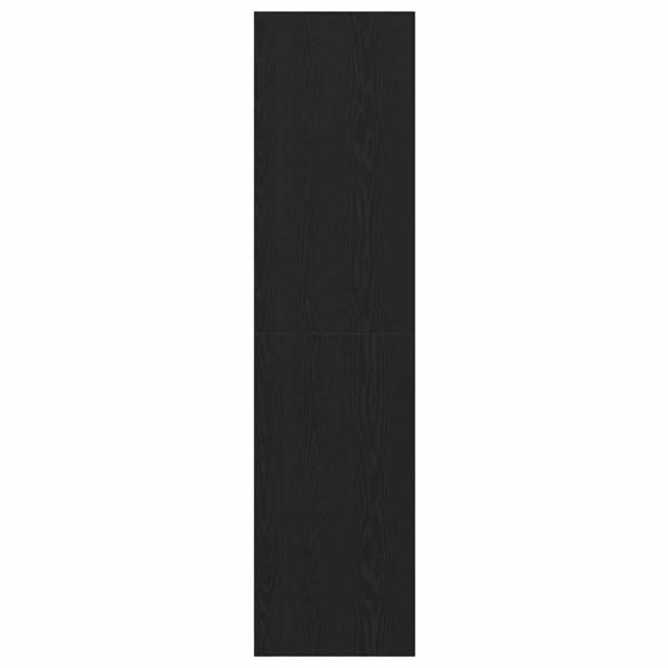 Kleiderschrank Schwarze Eiche - 30x50x200 cm, Aus Holzwerkstoff