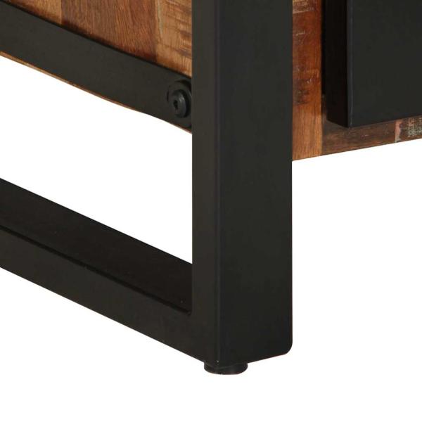 Badezimmer Schrank Bunt 55x35x60 cm Massivholz Altholz