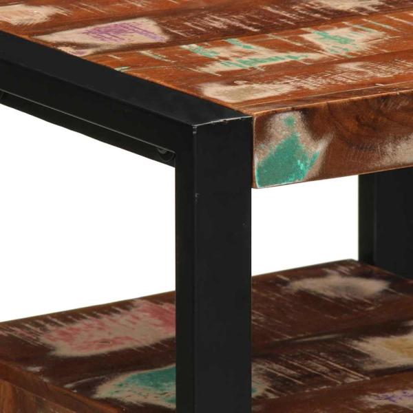 Badschrank Mehrfarbig 40x35x75 cm Massivholz Recycelt