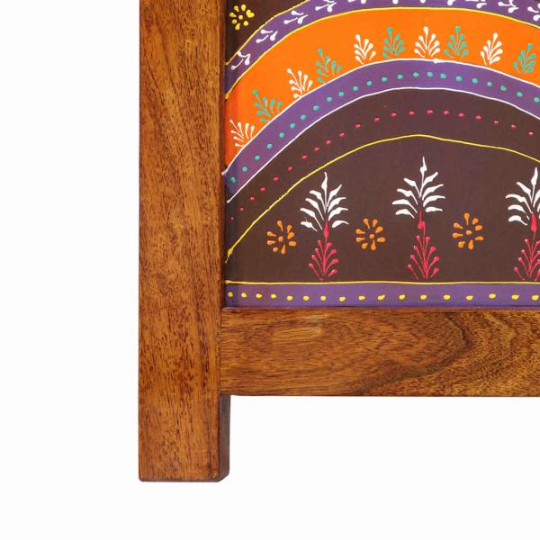 Raumteiler 3 Paneele Honigbraun 35x1.5x160 cm Massivholz Akazie