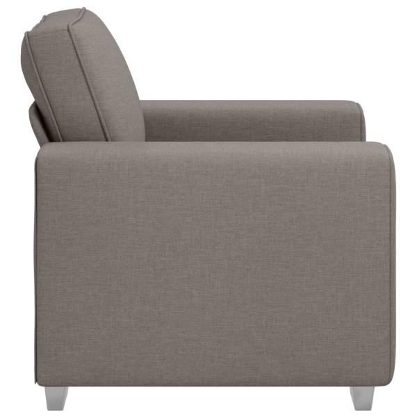 Sofa Stuhl in Taupe - 59 cm Stoff