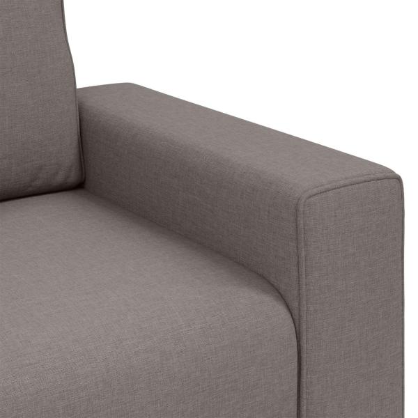 Sofa Stuhl in Taupe - 59 cm Stoff