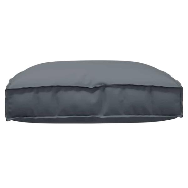 Pallet Kissen für Sitz Anthrazit 80x80x12 cm Oxford Stoff