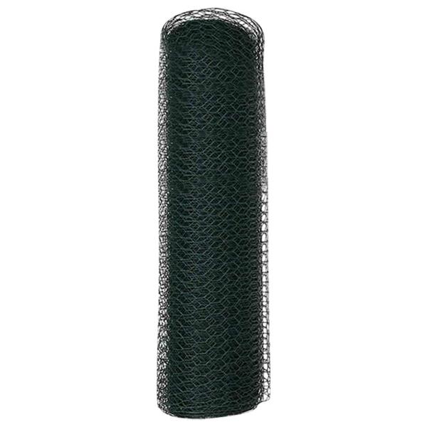 Sechseckzaun Grün 0.5x50 m Stahl