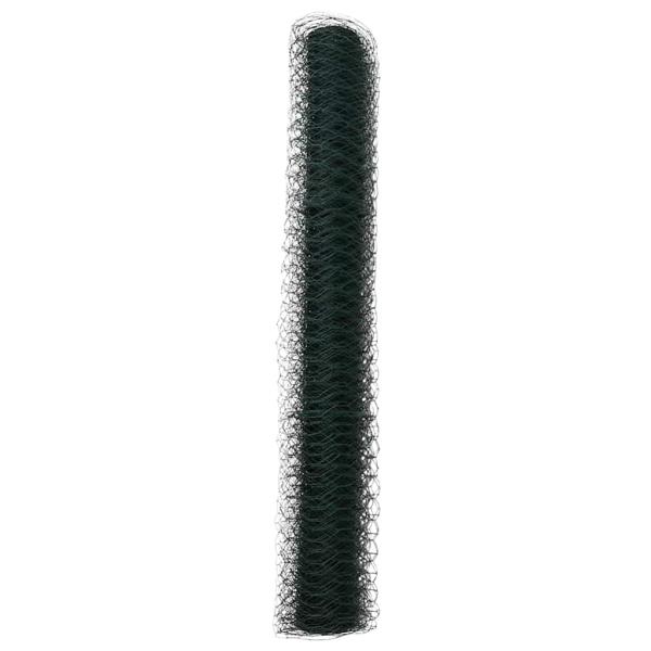Sechseckzaun Grün 1x100 m Stahl