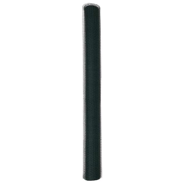 Sechseckzaun Grün 1.6x100 m Stahl