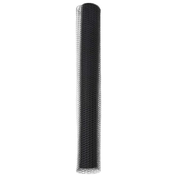 Sechseckzaun Grau 1x100m Stahl