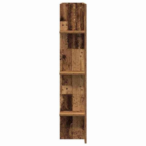 TV-Schrank Wandmontiert Altes Holz 152x22x113 cm