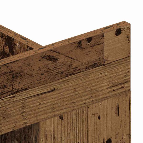 TV-Schränk 152 x 22 x 113 cm Altholz Holzwerkstoff